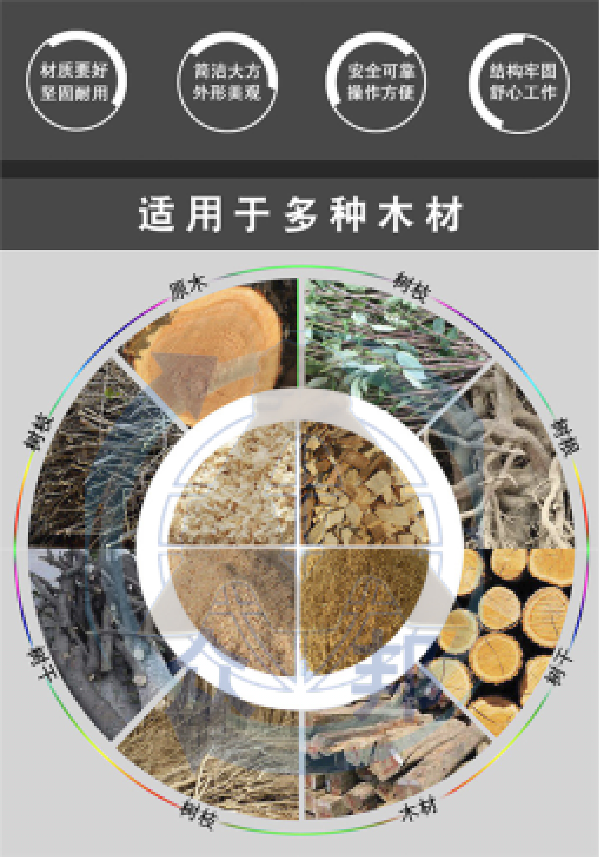 園林綠化樹枝粉碎機(jī)適用多種木材 園林綠化樹枝粉碎機(jī)適用多種木材